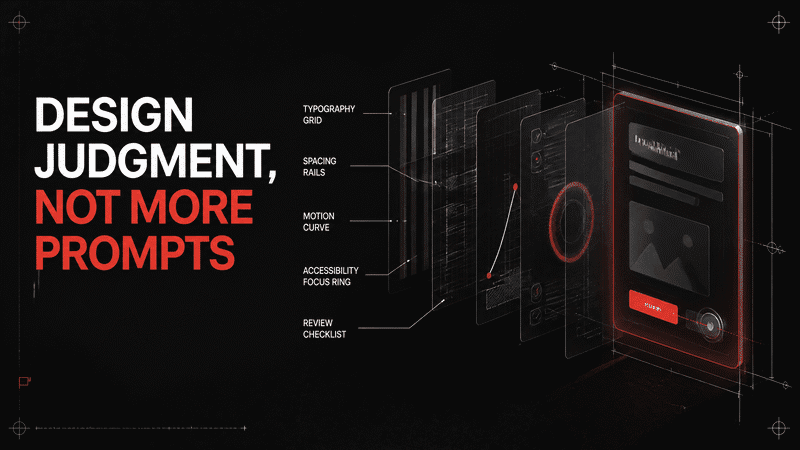 Claude Can Write the Interface. These Seven Skills Add Design Judgment.
