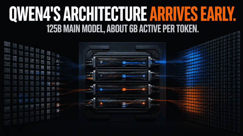 Qwen Opens Its Qwen4 Architecture Bet Before the Model Family Arrives