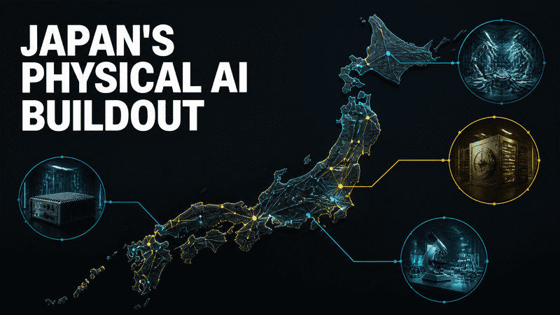 Japan Turns Physical AI Into Industrial Policy, Shifting Competition to Data and Deployment